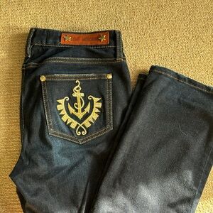 LOVE MOSCHINO vintage early 2000s denim jeans